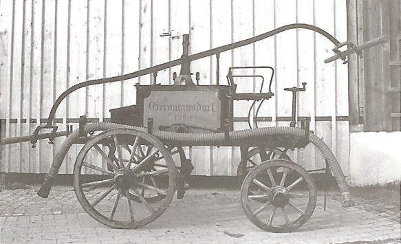 alte Spritze von 1900 alte Spritze von 1900